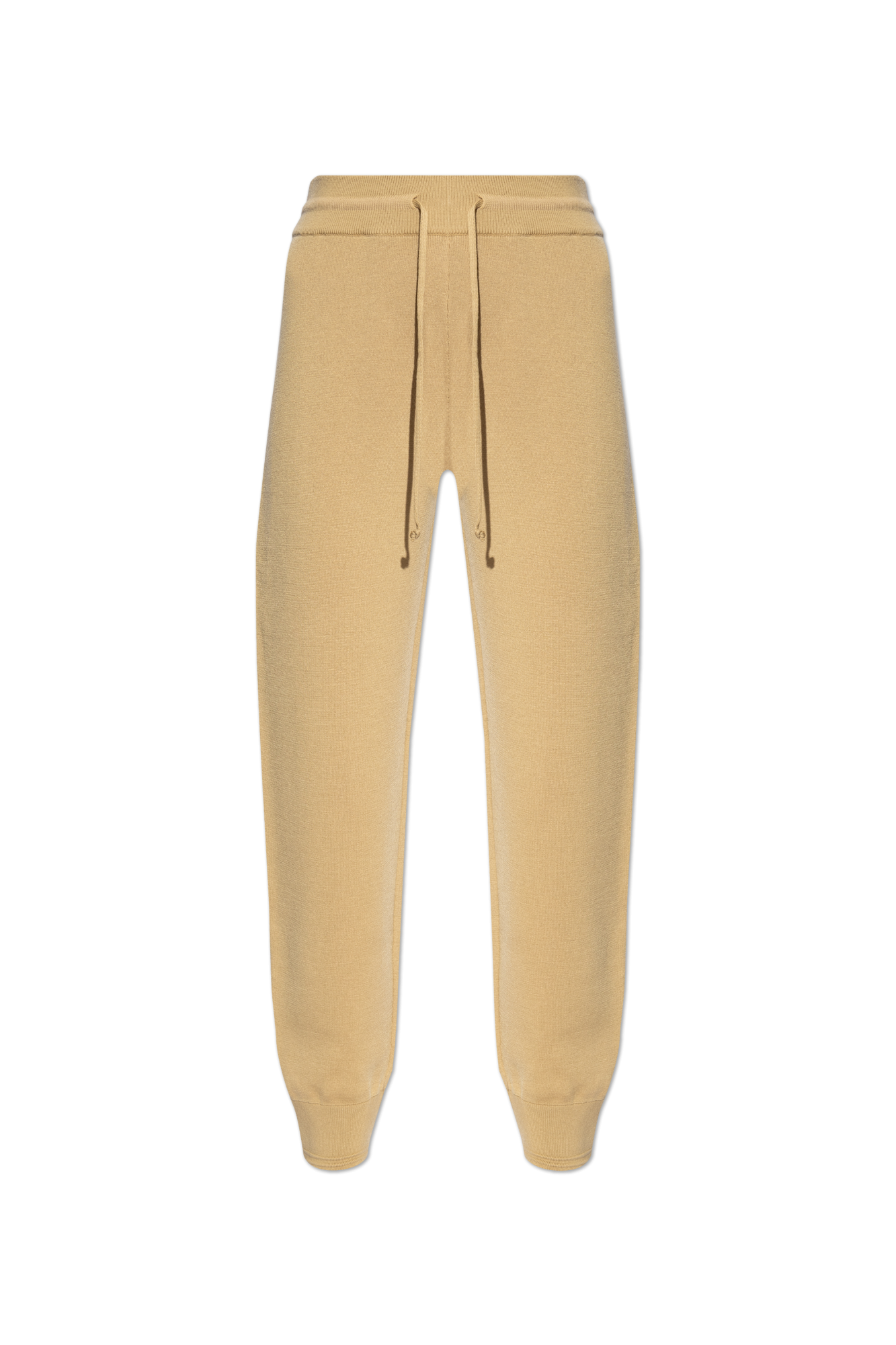 Beige Wool trousers Burberry Vitkac Italy